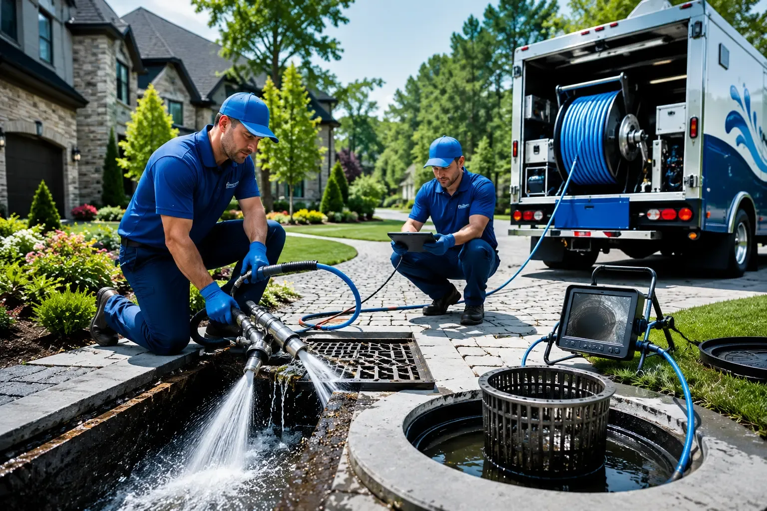 Local outdoor drain cleaning professionals in Schaller, IA